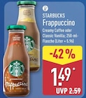 Frappuccino Creamy Coffee von Starbucks für 1,49 € bei ALDI Nord im Angebot Frappuccino Creamy Coffee von Starbucks im aktuellen ALDI Nord Prospekt