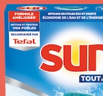 TABLETTE LAVE-VAISSELLE TOUT EN 1 SUN - Sun dans le catalogue Auchan Supermarché