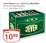 Aktuelle Jever Angebote bei GLOBUS in Erfurt Aktuelles Pilsener oder Fun Alkoholfrei Angebot bei GLOBUS in Erfurt ab 10,99 €