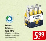 Corona Extra oder Cero 0,0% Angebote bei famila Nordost Wedemark für 5,99 €