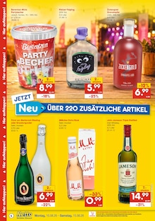 Sekt im Netto Marken-Discount Prospekt "DER ORT, AN DEM DU IMMER AUSGEZEICHNETE PREISE FINDEST." mit 6 Seiten (Gelsenkirchen)