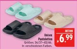 Unisex Pantoletten Angebote bei Marktkauf Görlitz für 6,99 €