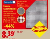 Kuscheldecke im Angebot bei Lidl in Kiel Kuscheldecke Angebote von Livarno bei Lidl Kiel für 8,39 €