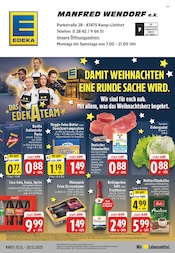 Aktueller EDEKA Supermarkt Prospekt in Kamp-Lintfort und Umgebung, "Aktuelle Angebote" mit 30 Seiten, 15.12.2025 - 20.12.2025