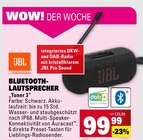 Aktuelles Bluetooth-Lautsprecher Tuner 3 Angebot bei Marktkauf in Heilbronn ab 99,99 €