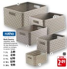 Korb Country im Angebot bei E center in Offenburg Korb Country Angebote von rotho bei E center Offenburg für 2,49 €
