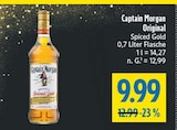 Original Spiced Gold Angebote von Captain Morgan bei diska Görlitz für 9,99 €