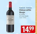 Château Lafitte Mengin Angebote bei famila Nordost Neustadt für 14,99 €