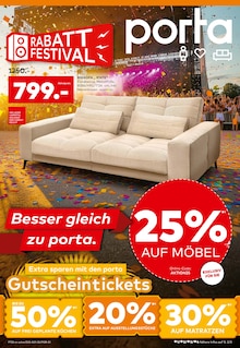 porta Möbel Prospekt Isernhagen "Besser gleich zu porta." mit 18 Seiten