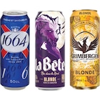 SUR TOUTES CANETTES 50CL - 1664, GRIMBERGEN ET LA BÊTE dans le catalogue Carrefour Market