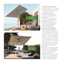 Sonnenschirm im Pflanzen Kölle Prospekt "GARTENMÖBEL 2026" mit 76 Seiten (Nürnberg)