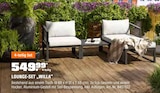 LOUNGE-SET "WILLA" Angebot im OBI Prospekt LOUNGE-SET "WILLA" im OBI Prospekt zum Preis von 549,99 €