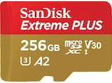 MicroSD Card im MediaMarkt Saturn Prospekt Elite Extreme® PLUS UHS-I, Micro-SDXC Speicherkarte, 256 GB, 200 MB/s von SANDISK im aktuellen MediaMarkt Saturn Prospekt für 52,99 €