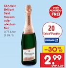 Sekt von Söhnlein Brillant für 2,99 € bei Netto Marken-Discount im Angebot Sekt von Söhnlein Brillant im aktuellen Netto Marken-Discount Prospekt