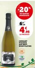 Crémant d'alsace AOP brut hoen platine à Super U dans Manois
