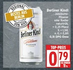 Jubiläums-Pilsener von Berliner Kindl für 0,79 € bei EDEKA im Angebot Jubiläums-Pilsener von Berliner Kindl im aktuellen EDEKA Prospekt
