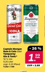 Rum & Cola oder Tanqueray Gin & Tonic von Captain Morgan im aktuellen Netto mit dem Scottie Prospekt für 1,99 €