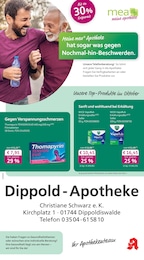 mea - meine apotheke Prospekt für Dippoldiswalde mit 4 Seiten mea - meine apotheke Prospekt für Dippoldiswalde: "Unsere September-Angebote", 4 Seiten, 01.10.2026 - 31.10.2026