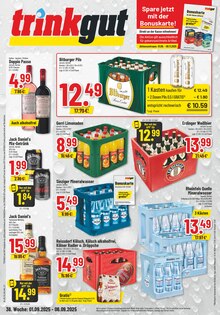 Whiskey im aktuellen Trinkgut Prospekt (Wuppertal) Whiskey im Trinkgut Prospekt "Aktuelle Angebote" mit 6 Seiten (Wuppertal)