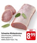 Schweine-Rückenbraten Angebote bei E center Bietigheim-Bissingen für 8,99 €