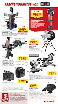 Bohrmaschine im toom Baumarkt Prospekt "Respekt, wer's selber macht." mit 26 Seiten (Mönchengladbach)