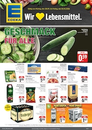 Der aktuelle EDEKA Prospekt Der aktuelle EDEKA Prospekt Wir lieben Lebensmittel!