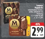 EDEKA Bernstadt - Magnum Eis Angebot im Prospekt Magnum Eis bei EDEKA im Bernstadt Prospekt für 2,99 €
