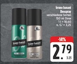 Deospray im Angebot bei E center in Amberg Deospray Angebote von bruno banani bei E center Amberg für 2,79 €