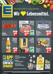 Aktueller EDEKA Prospekt mit Kaffee, "Wir lieben Lebensmittel!", Seite 1