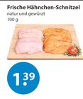 Frische Hähnchen-Schnitzel im V-Markt Prospekt Frische Hähnchen-Schnitzel von im aktuellen V-Markt Prospekt für 1,39 €