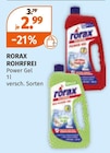 Rohrfrei Power Gel von Rorax im aktuellen Müller Prospekt für 2,99 €