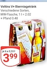 V+ Biermixgetränk Angebote von Veltins bei GLOBUS Oberhausen für 3,99 €