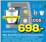 KWL 90.244SI Titanium Küchenmaschine Angebote von KENWOOD bei EURONICS Arnsberg für 698,00 €