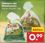 Ostergras oder Bergwiesenheu im aktuellen Netto Marken-Discount Prospekt für 0,99 €