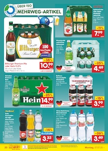 Bitburger im Netto Marken-Discount Prospekt "Aktuelle Angebote" mit 59 Seiten (Lörrach)