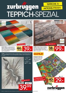 Teppich im Zurbrüggen Prospekt "Teppich-Spezial!" mit 16 Seiten (Bochum)