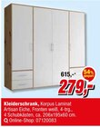 Kleiderschrank Angebote bei Opti-Megastore Bremerhaven für 279,00 €