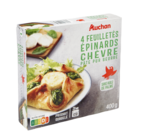 Feuilletés Chèvre Épinards Surgelés Auchan dans le catalogue Auchan Hypermarché