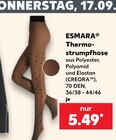 Thermostrumpfhose im Angebot bei Kaufland in Hof Thermostrumpfhose Angebote von ESMARA bei Kaufland Hof für 5,49 €