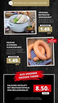 Weißwurst im aktuellen REWE Prospekt (Köln) Weißwurst im REWE Prospekt "Dein Markt" mit 25 Seiten (Köln)
