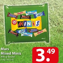 Mars Mixed Minis bei famila Nordost in Hannover Mars Mixed Minis im Angebot bei famila Nordost Hannover für 3,49 €
