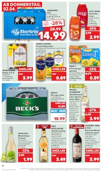 Becks im Kaufland Prospekt "Aktuelle Angebote" mit 54 Seiten (Trier)