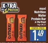 Wafer Protein Bar von maxi Nutrition im aktuellen EDEKA Prospekt für 1,49 €