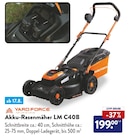 Akku-Rasenmäher LM C40B Angebote von Yard Force bei ALDI SÜD Straubing für 199,00 €