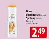 Dove Shampoo Angebote bei famila Nordost Gifhorn für 2,49 €