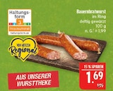 Aktuelle Bratwurst Angebote bei Marktkauf in Nürnberg Aktuelles Bauernbratwurst Angebot bei Marktkauf in Nürnberg ab 1,69 €
