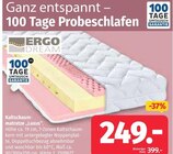 Kaltschaum-matratze „Lena-Luxus“ im Angebot bei Segmüller in Weinheim Kaltschaum-matratze „Lena-Luxus“ Angebote von ERGO DREAM bei Segmüller Weinheim für 249,00 €