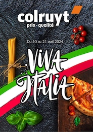 Catalogue Colruyt "VIVA ITALIA" à Saint-Étienne et alentours, 1 page, 10/04/2024 - 21/04/2024