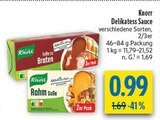 Aktuelle Braten Angebote bei diska in Chemnitz Aktuelles Delikatess Sauce Angebot bei diska in Chemnitz ab 0,99 €