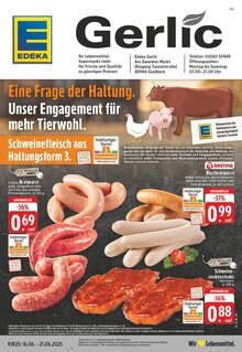 Aktueller EDEKA Prospekt "Aktuelle Angebote" für Gladbeck Aktueller EDEKA Prospekt für Gladbeck mit Seiten